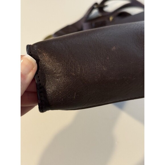 Mulberry Antony Crossbody Messenger Shoulder Leather Bag Brown - Picture 10 of 12